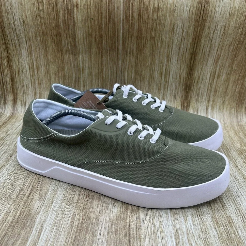 OluKai Tradewind Men's Size 9 Desert Moss Casual Lace Up Sneakers Shoes NEW